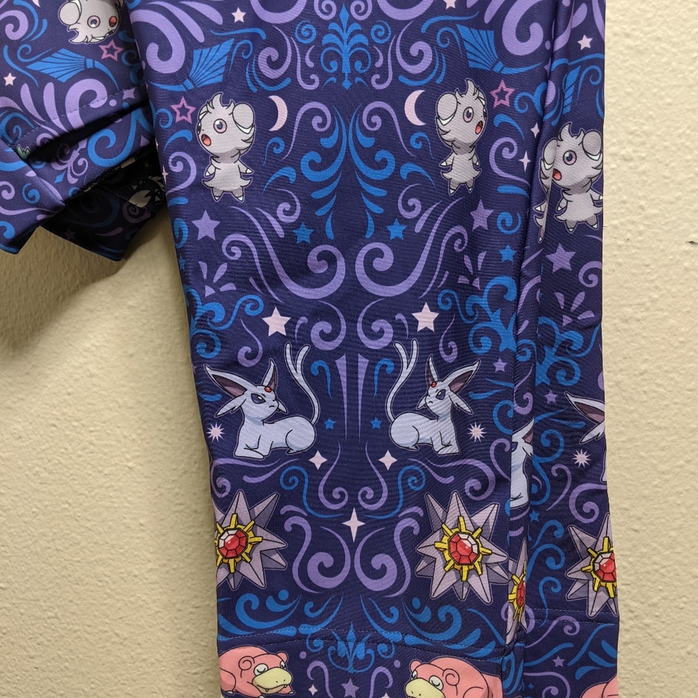 PSYCHIC-TYPE CUFFED PANTS (Blackmilk)